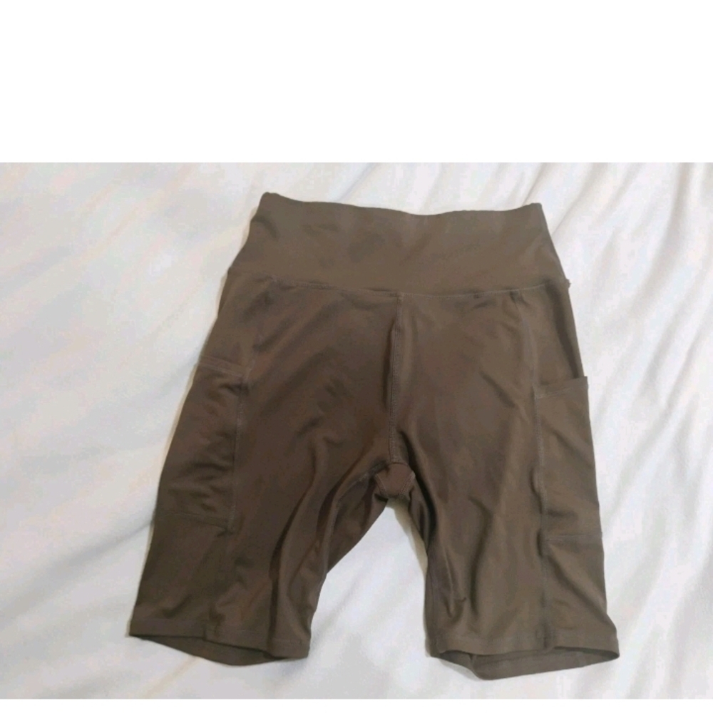 Women's Brown Bike Shorts